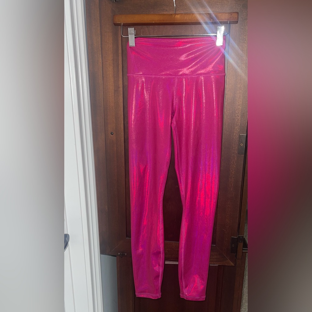 Nwt Fabletics High-Waisted Iridescent Luxe Legging - Short - Xxs